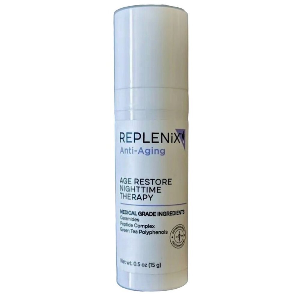 Replenix Age Restore Nighttime Therapy Anti Aging Moisturizer 0.5oz/15g